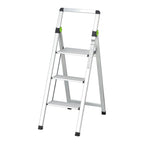 Drabina składana MINI SLIM 3-stopnie z uchwytem | STALCO PERFECT