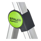 Drabina składana MINI SLIM 3-stopnie z uchwytem | STALCO PERFECT