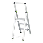 Drabina składana SLIM 3-stopnie z uchwytem | STALCO PERFECT