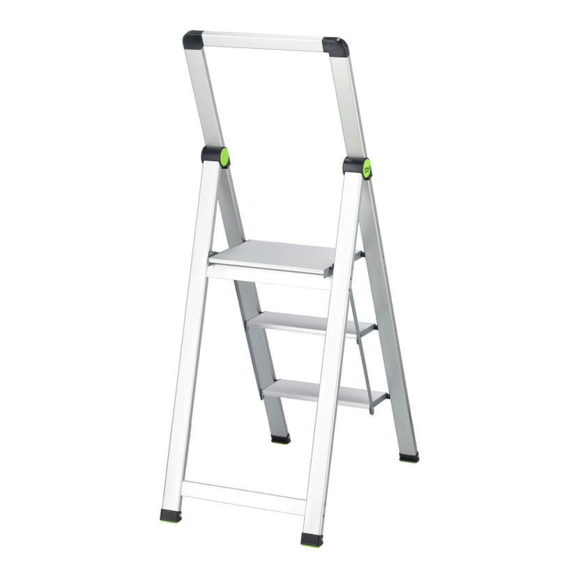 STALCO PERFECT Drabina składana SLIM 3-stopnie z uchwytem