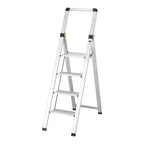 Drabina składana SLIM 4-stopnie z uchwytem | STALCO PERFECT