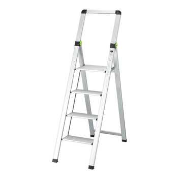 STALCO PERFECT Drabina składana SLIM 4-stopnie z uchwytem
