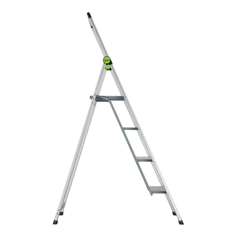 Drabina składana SLIM 4-stopnie z uchwytem | STALCO PERFECT