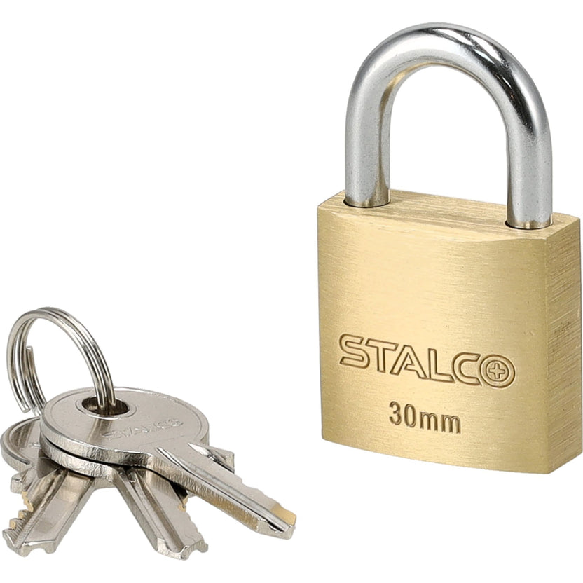 STALCO Kłódka mosiężna