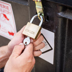 Kłódka mosiężna | STALCO