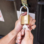 Kłódka mosiężna | STALCO