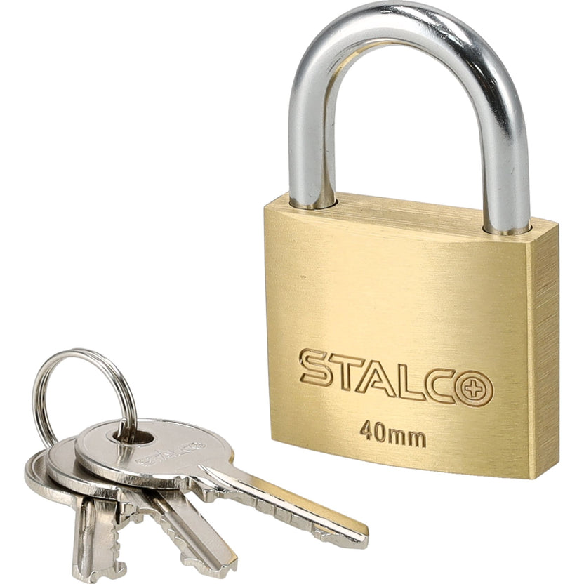 STALCO Kłódka mosiężna
