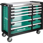 Szafka narzędziowa 12 szuflad z wyposażeniem (blat nierdzewny) | STALCO