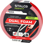STALCO PERFECT Taśma montażowa dwustronna piankowa (19mm x 5m)