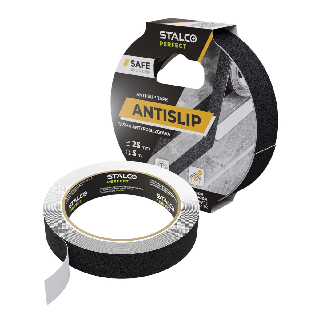 STALCO PERFECT Taśma antypoślizgowa (25mm x 5m)