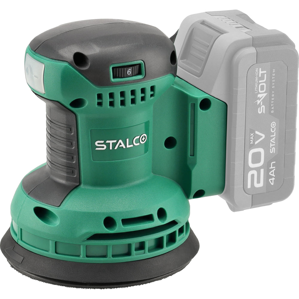 Akumulatorowa szlifierka mimośrodowa ESS20-125 | STALCO