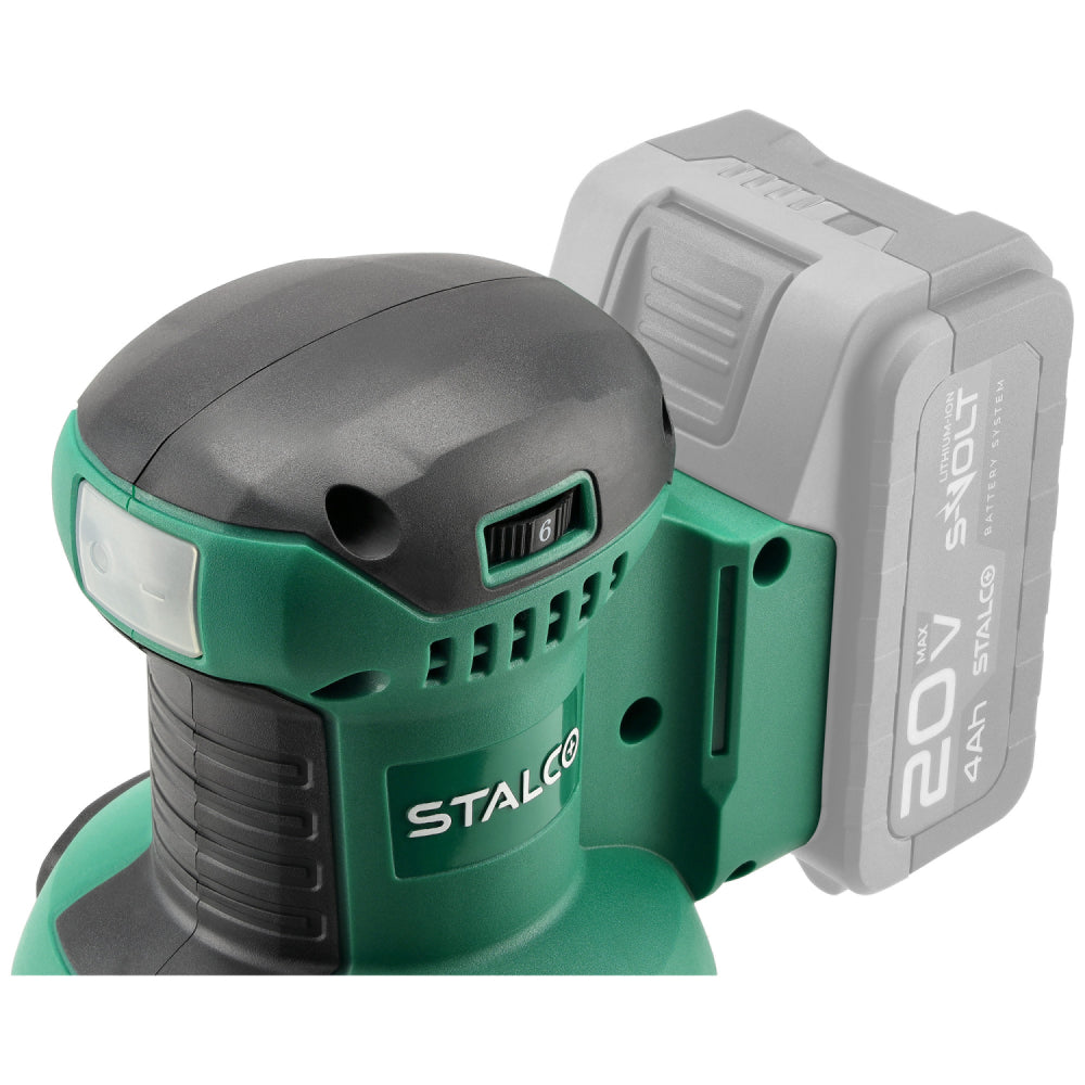 Akumulatorowa szlifierka mimośrodowa ESS20-125 | STALCO