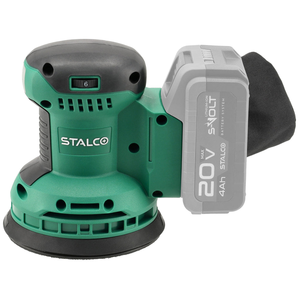 Akumulatorowa szlifierka mimośrodowa ESS20-125 | STALCO