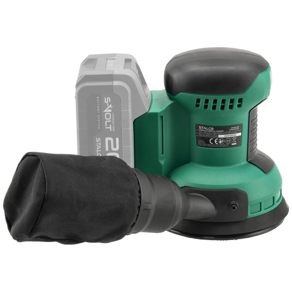 Akumulatorowa szlifierka mimośrodowa ESS20-125 | STALCO