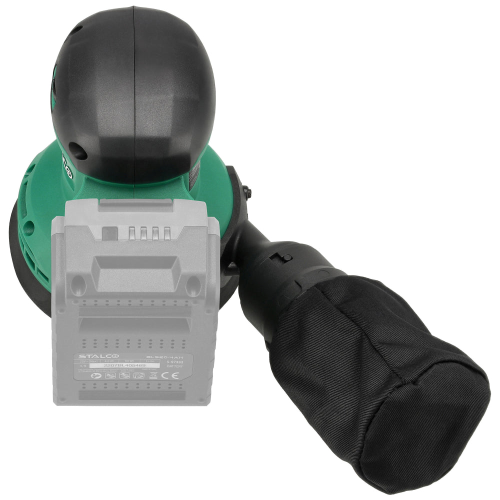 Akumulatorowa szlifierka mimośrodowa ESS20-125 | STALCO