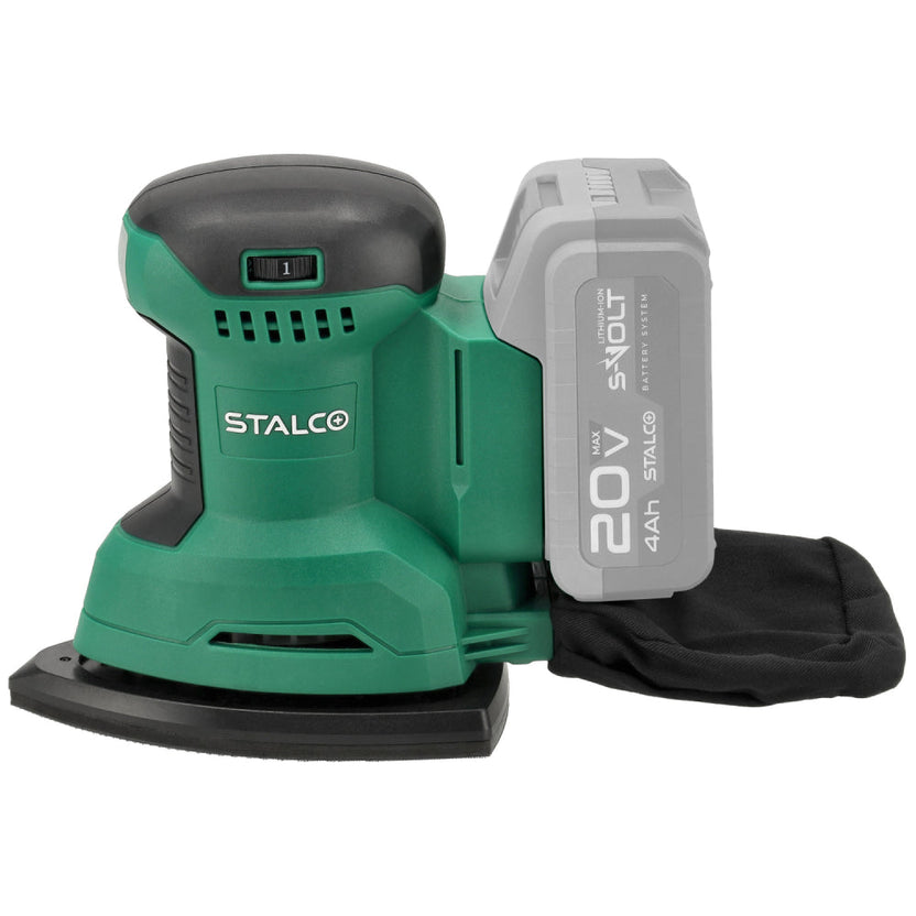 STALCO Akumulatorowa szlifierka oscylacyjna typu DELTA DSS20-140