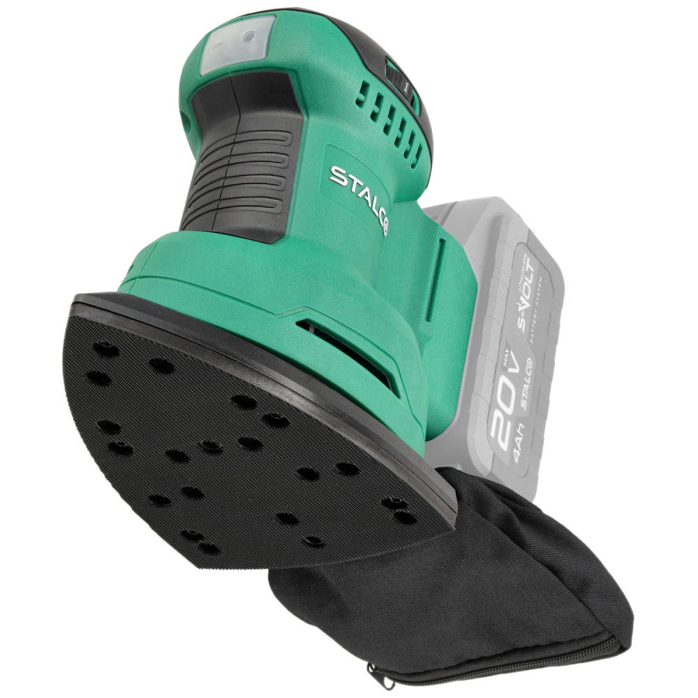 Akumulatorowa szlifierka oscylacyjna typu DELTA DSS20-140 | STALCO