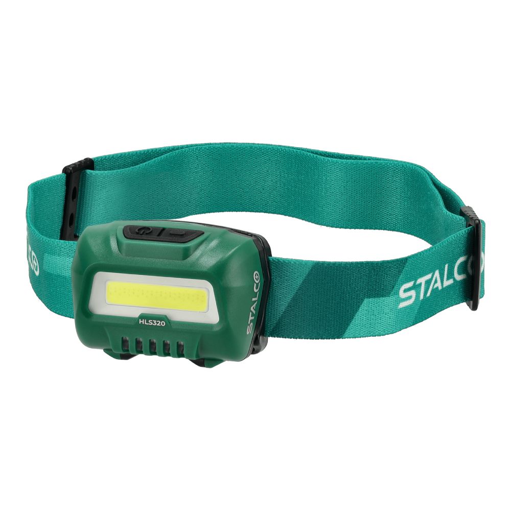 Latarka czołowa 3xAAA LED 320 lm HLS320 | STALCO