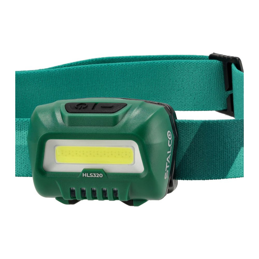 STALCO Latarka czołowa 3xAAA LED 320 lm HLS320