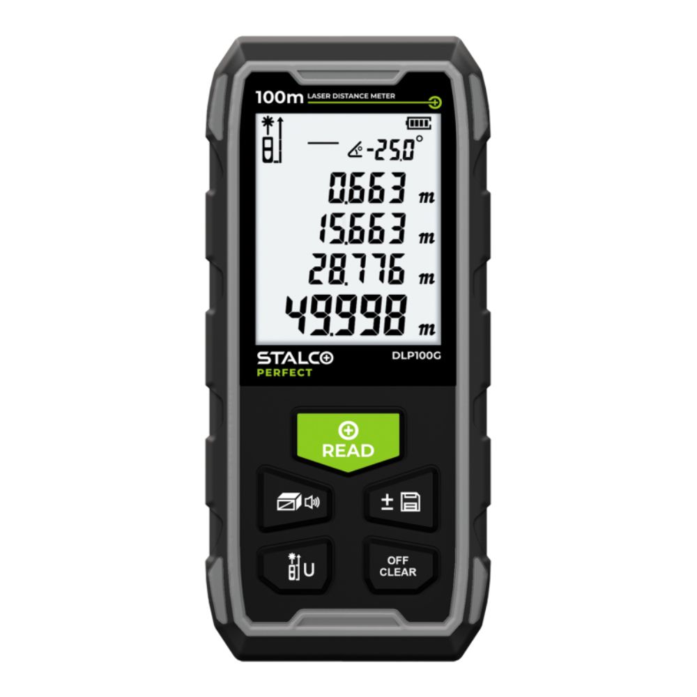 STALCO PERFECT Dalmierz laserowy DLP100G 100m