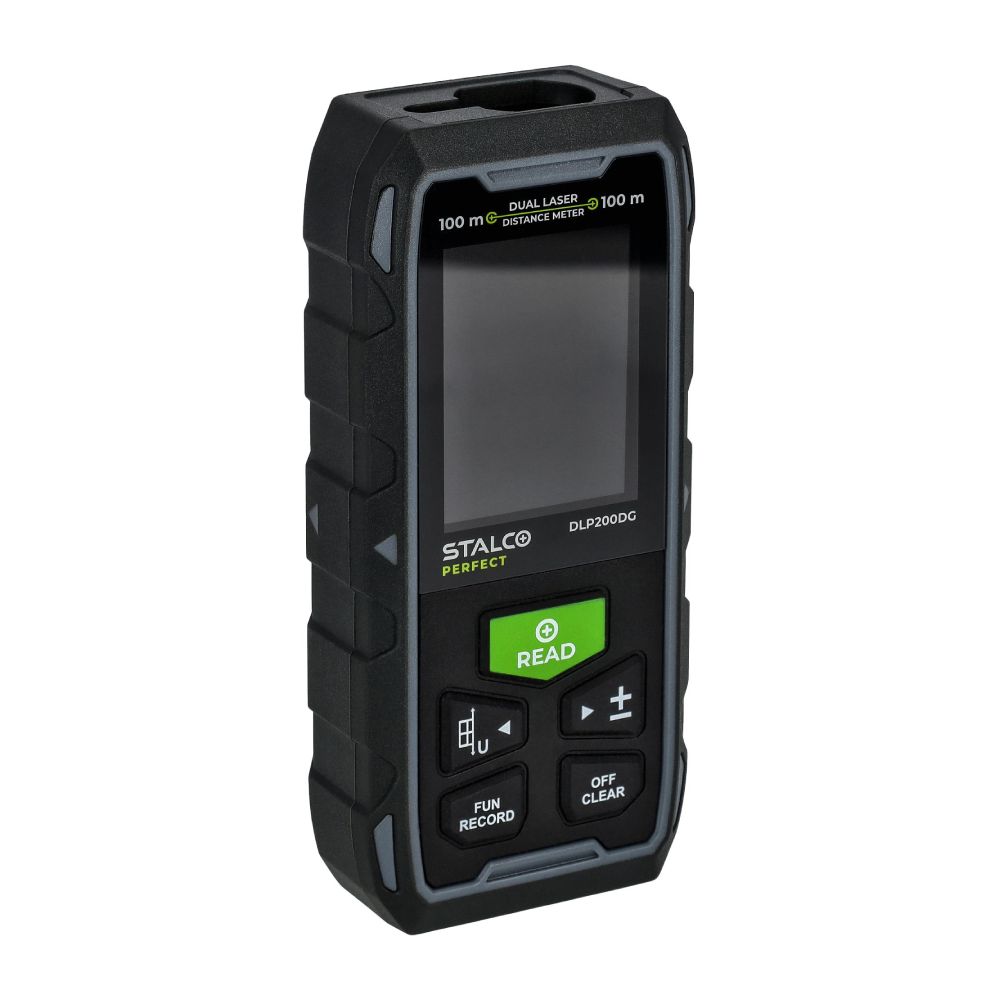 Dalmierz laserowy dwukierunkowy DLP200DG 2x100m | STALCO PERFECT