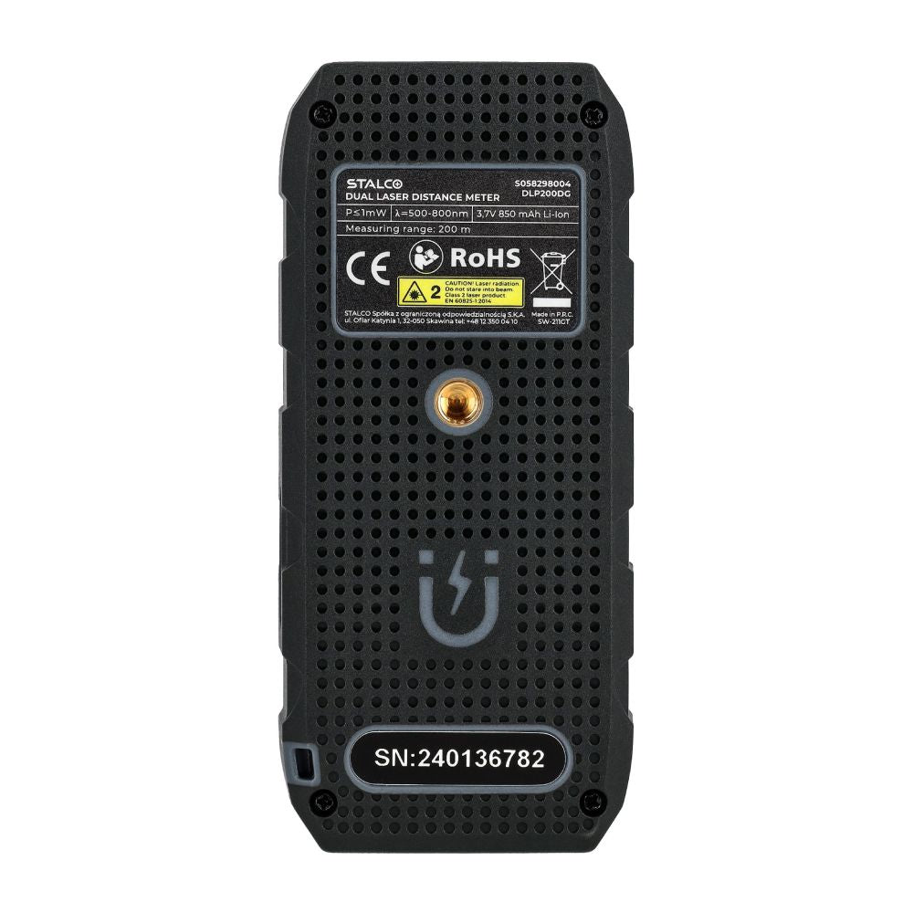 Dalmierz laserowy dwukierunkowy DLP200DG 2x100m | STALCO PERFECT