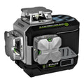 STALCO PERFECT Laser krzyżowy 3D LLP3DG zielony