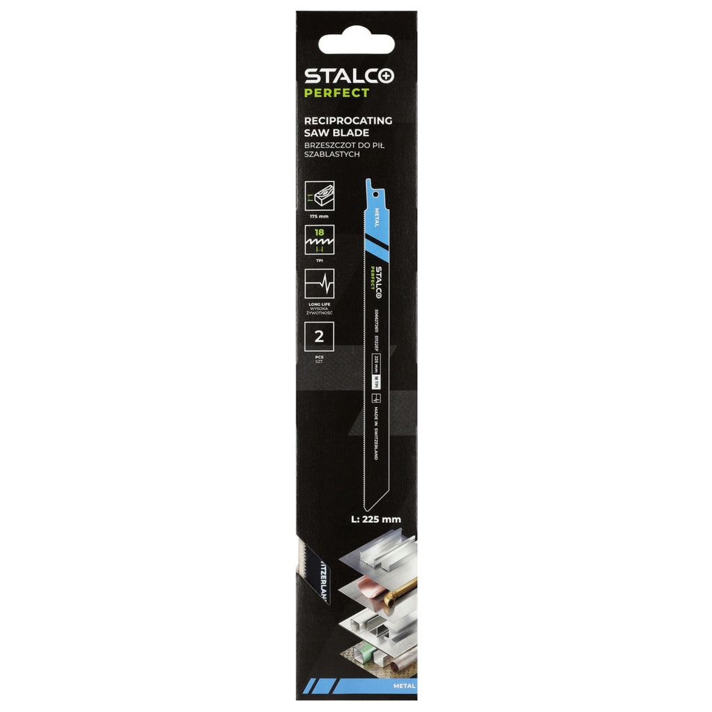 STALCO PERFECT Brzeszczot do pił szablastych - DO METALI (18 TPI)