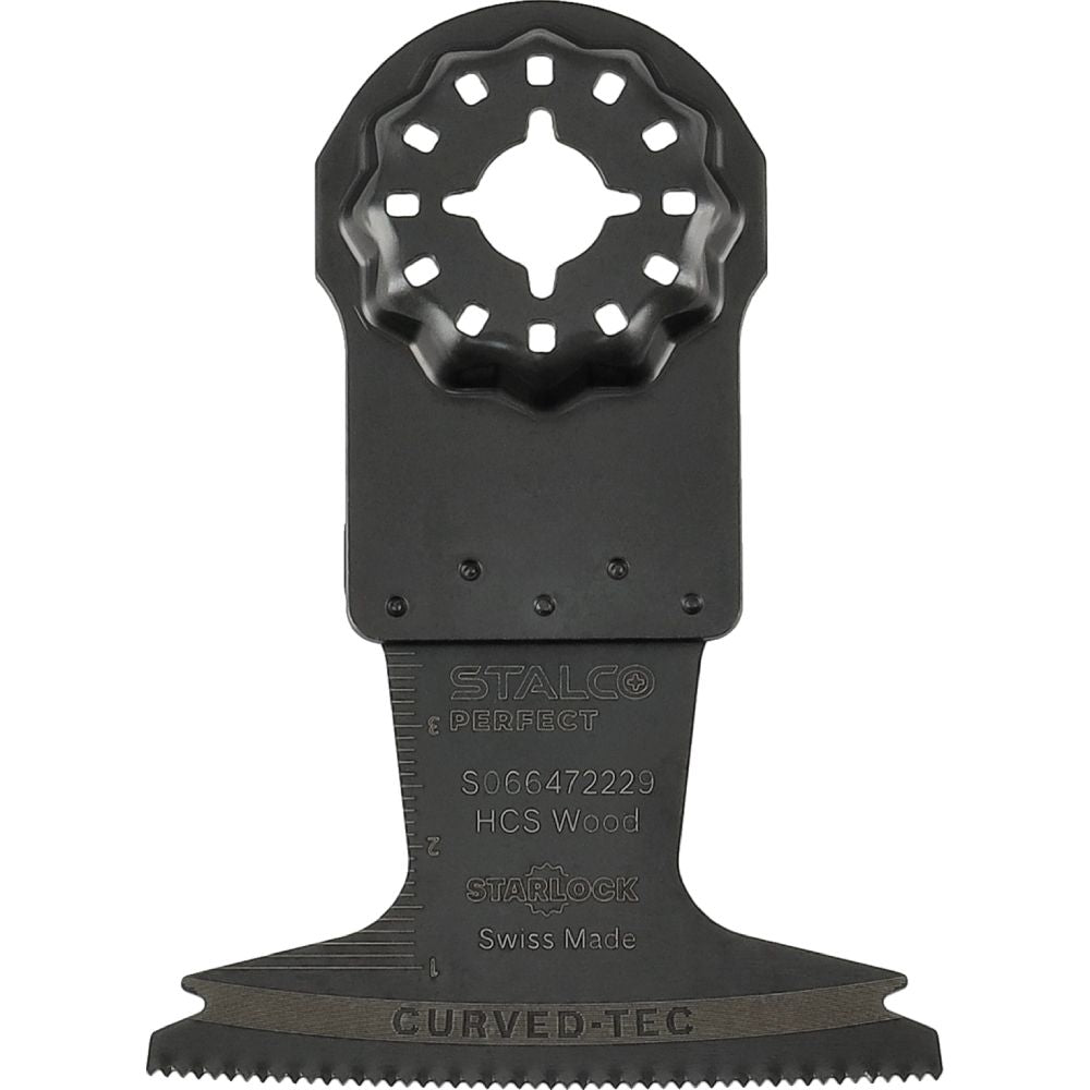 STALCO PERFECT Brzeszczot HCS-DREWNO do cięcia wgłębnego 65x40mm STARLOCK AII 65 APC