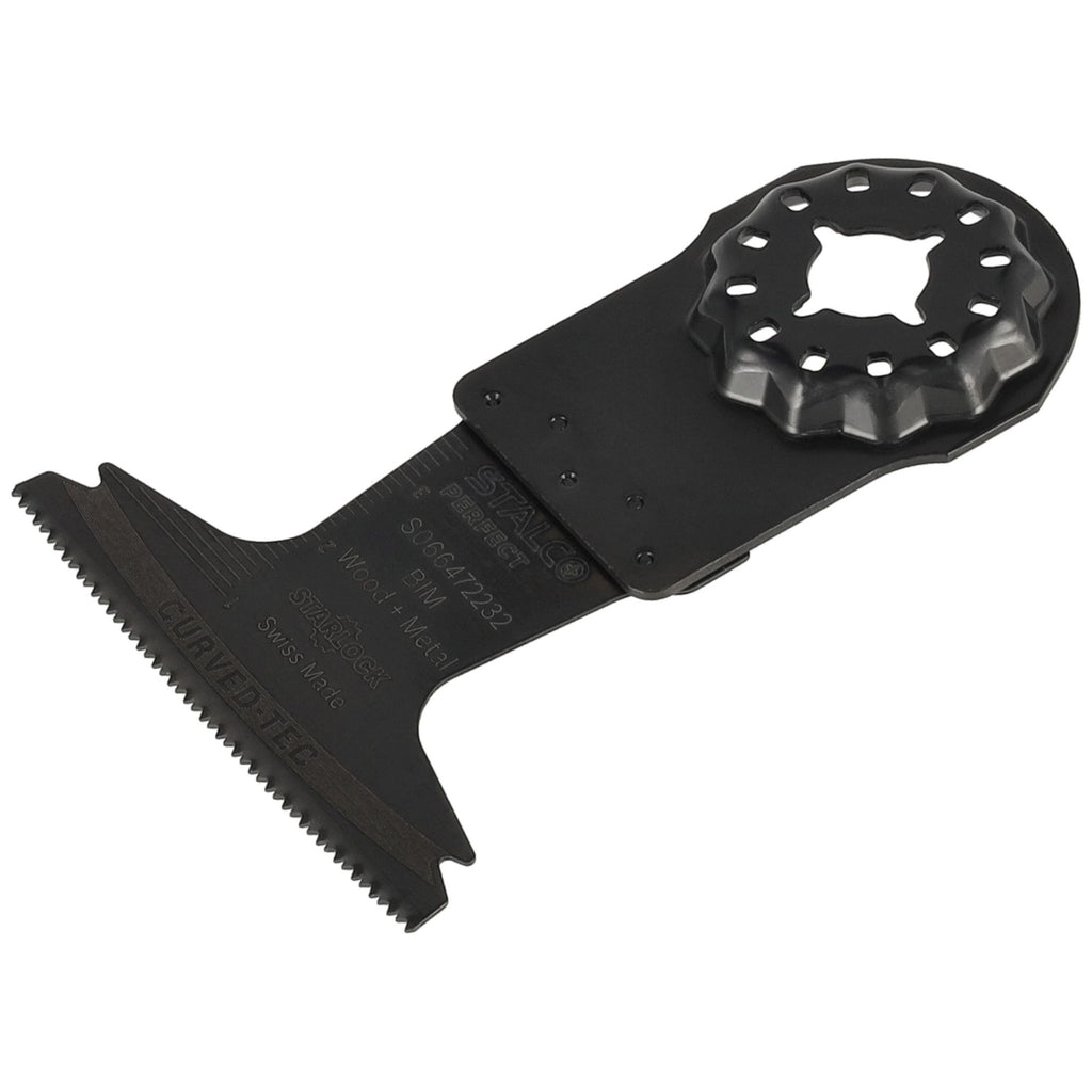 STALCO PERFECT Brzeszczot BIM-METAL/DREWNO do cięcia wgłębnego 65x40mm STARLOCK AII 65 APB