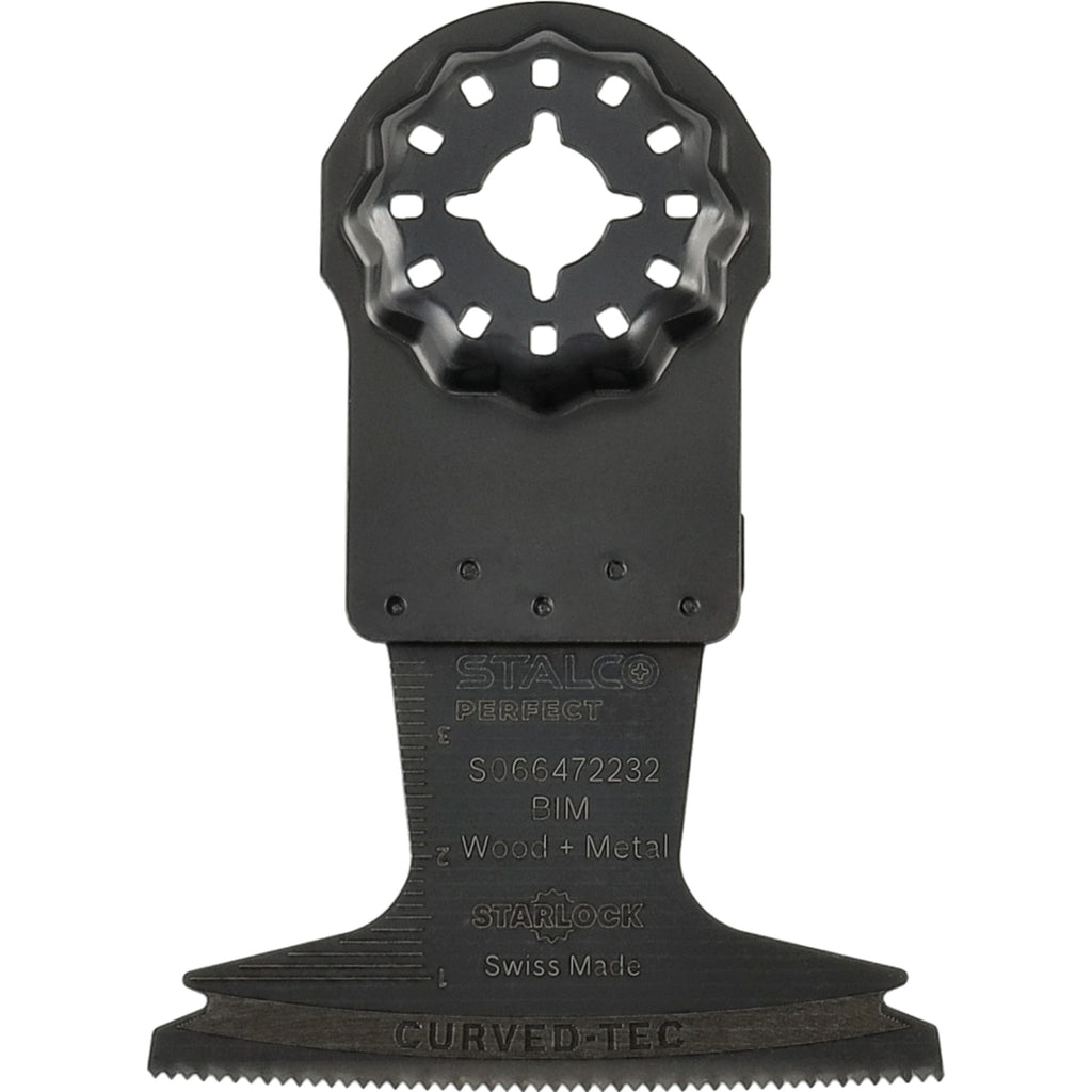 STALCO PERFECT Brzeszczot BIM-METAL/DREWNO do cięcia wgłębnego 65x40mm STARLOCK AII 65 APB