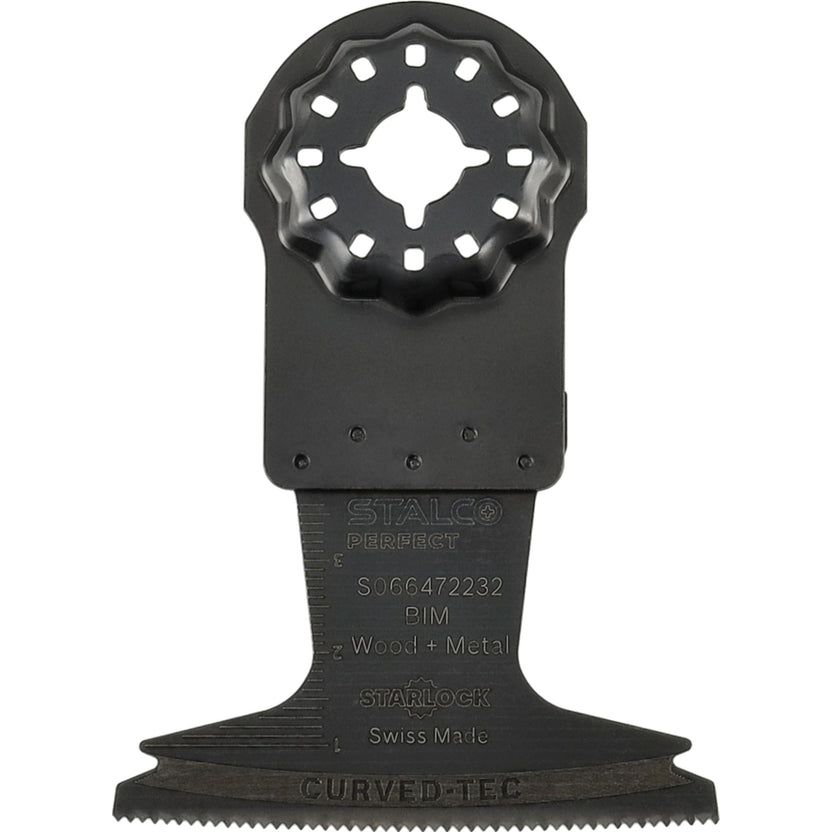 STALCO PERFECT Brzeszczot BIM-METAL/DREWNO do cięcia wgłębnego 65x40mm STARLOCK AII 65 APB