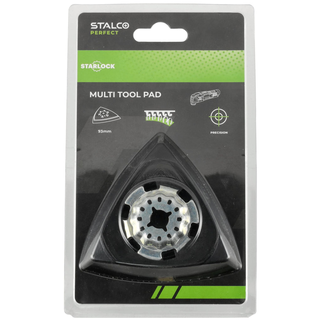 STALCO PERFECT Płytka szlifierska DELTA rzep 93mm STARLOCK AVZ 93 G