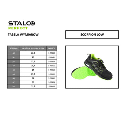 Półbut "SCORPION" LOW S3L ESD | STALCO PERFECT