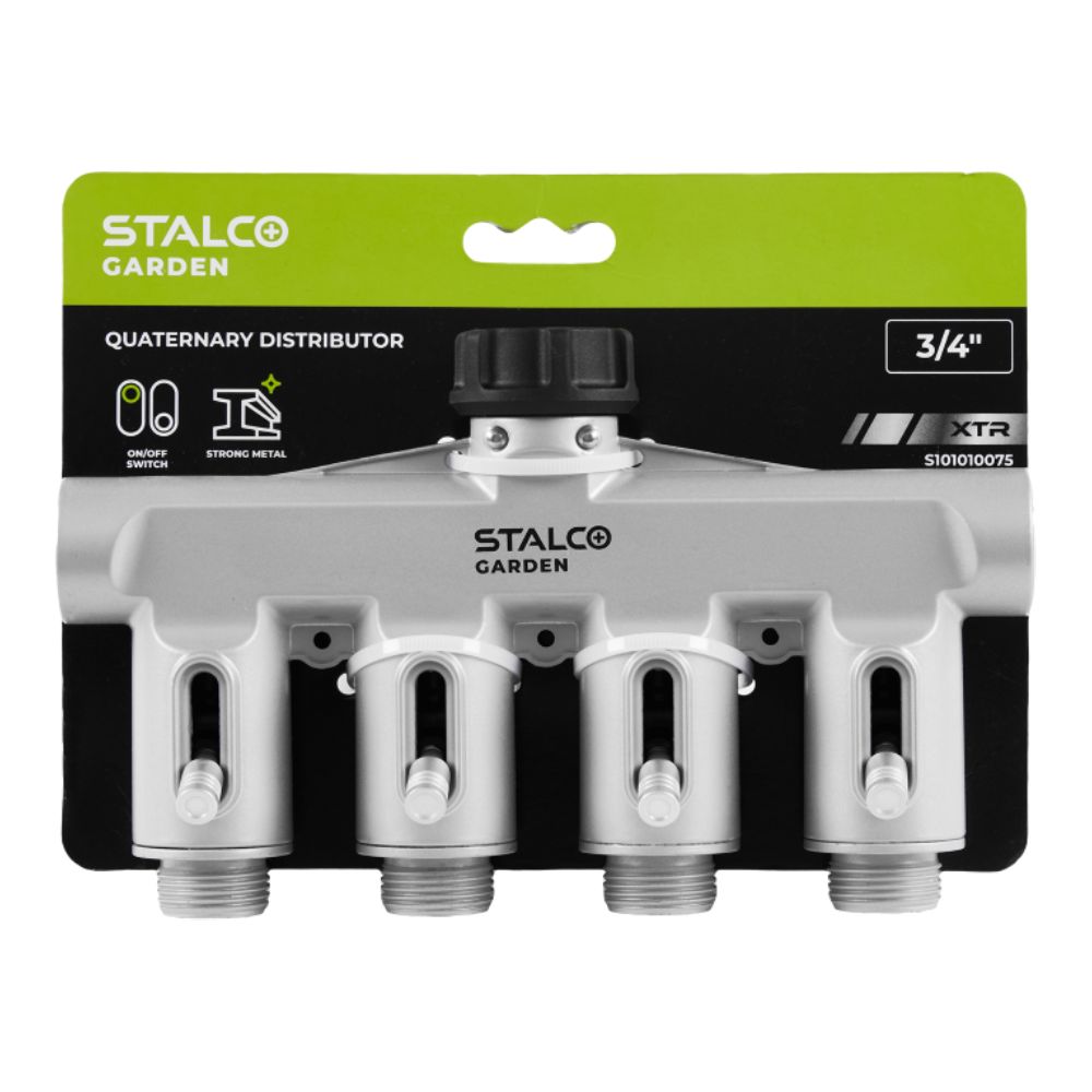Rozdzielacz poczwórny 3/4" XTR | STALCO GARDEN