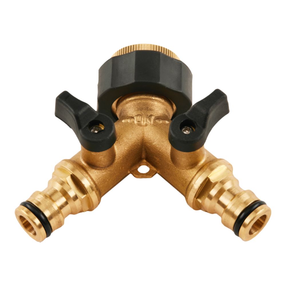 Rozdzielacz podwójny 1/2" - 3/4" BRS | STALCO GARDEN