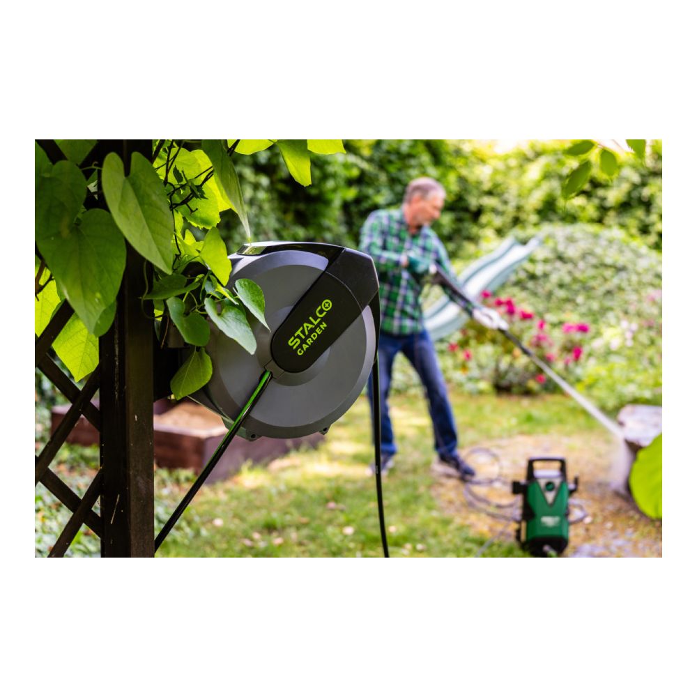 Zwijacz automatyczny do węża EXP 25m | STALCO GARDEN