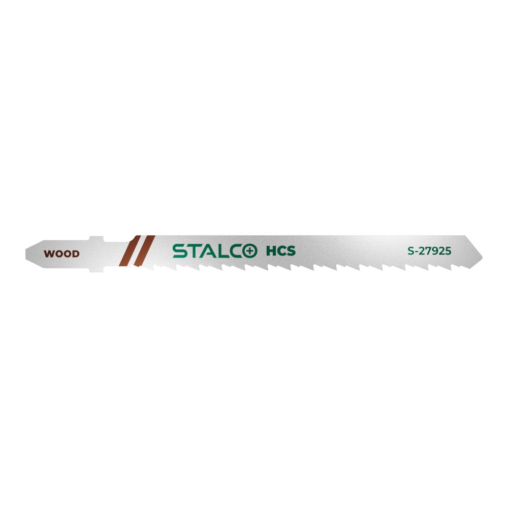 STALCO Brzeszczot do wyrzynarek DREWNO - Uchwyt T 2.5x75mm Tak