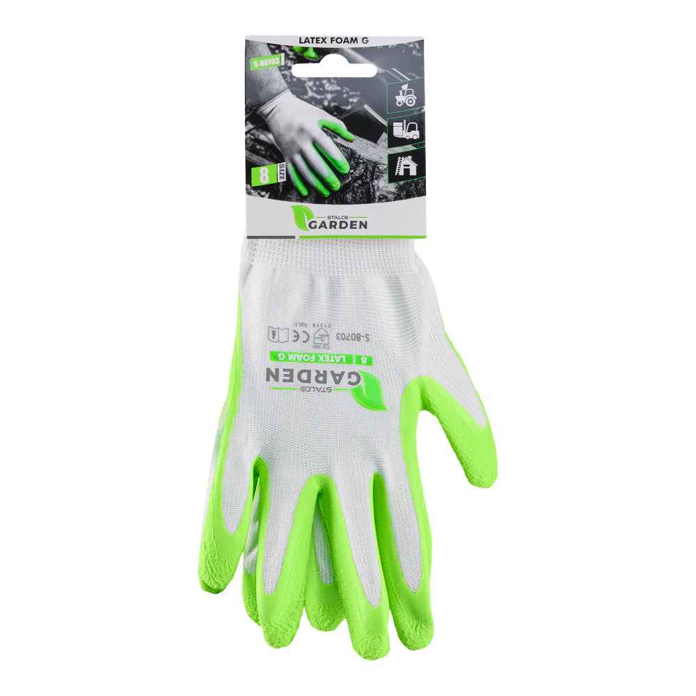 Rękawice poliestrowe "LATEX FOAM G" | STALCO GARDEN
