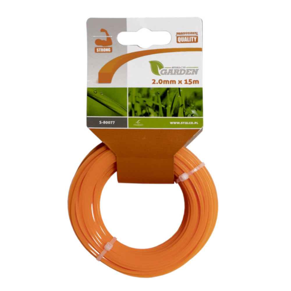 Żyłka tnąca kwadratowa | STALCO GARDEN