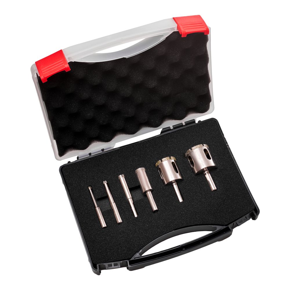 Komplet otwornic diamentowych 16-35mm (6 elementów) | STALCO