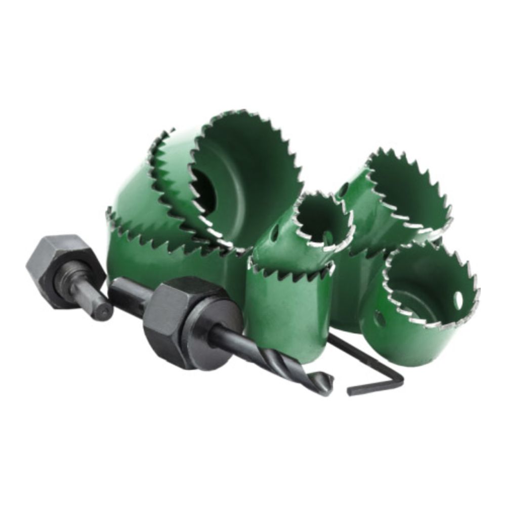 Komplet otwornic do drewna 19-63mm (11 elementów) | STALCO