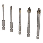 Komplet wierteł do szkła 4-10mm (5 elementów) | STALCO PERFECT