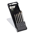 Komplet wierteł do szkła 4-10mm (5 elementów) | STALCO PERFECT