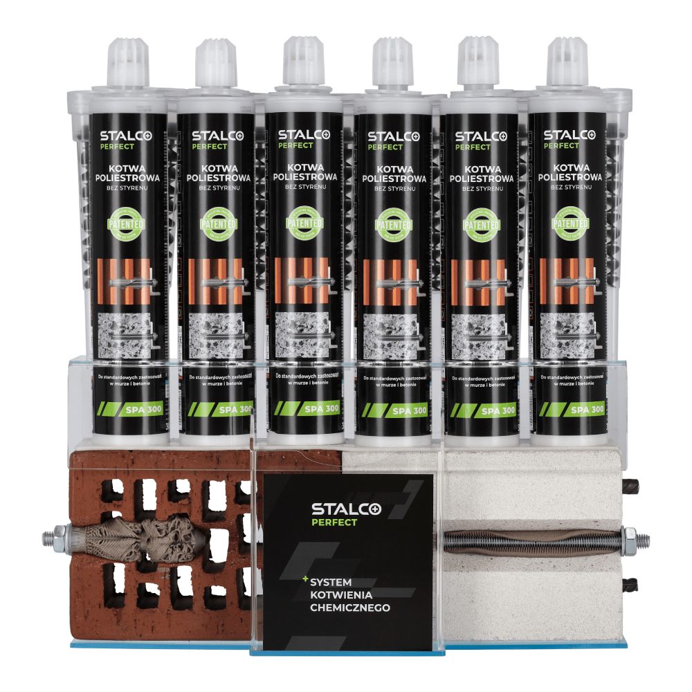 Kotwa chemiczna poliestrowa 300ml | STALCO PERFECT