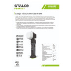 Lampa robocza akumulatorowa LED H-D10 | STALCO PERFECT
