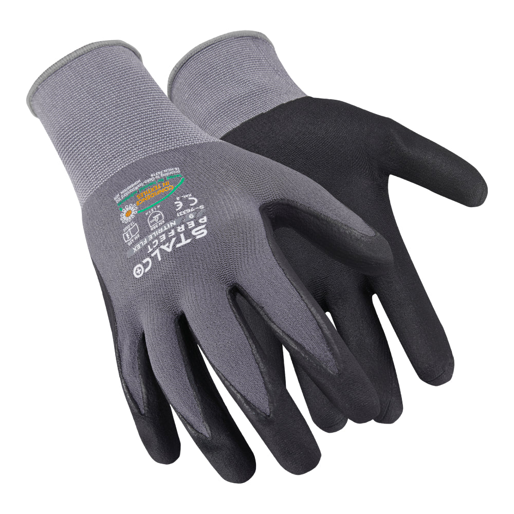 Rękawice nylonowe "NITRILE FLEX" | STALCO PERFECT