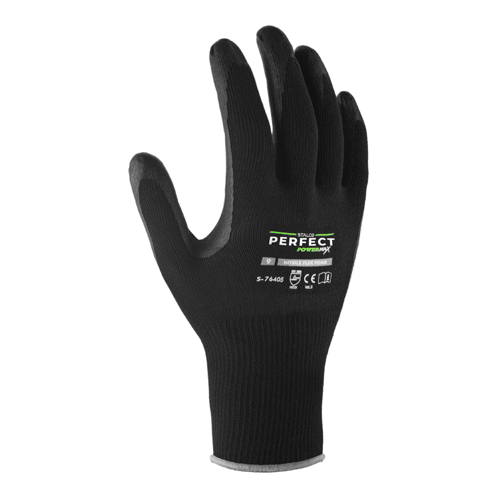 Rękawice nylonowe "NITRILE FLEX FOAM" | STALCO PERFECT