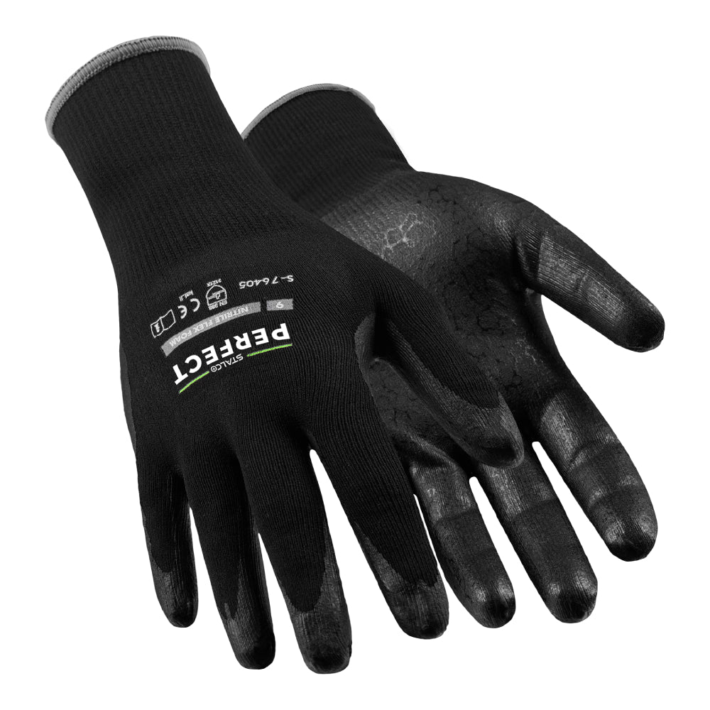 Rękawice nylonowe "NITRILE FLEX FOAM" | STALCO PERFECT