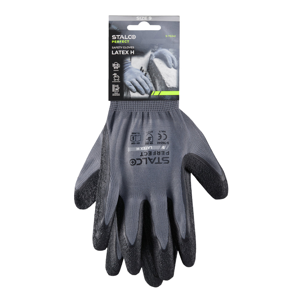Rękawice poliestrowe "LATEX H" | STALCO PERFECT